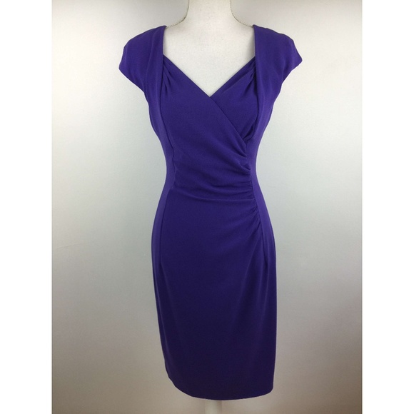 L.K.Bennett Women's Dress Purple - EUR 36/US 4 - Picture 1 of 6